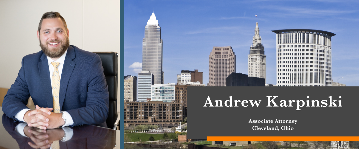 Andrew Karpinski, Associate Attorney at Keis George in Cleveland, Ohio